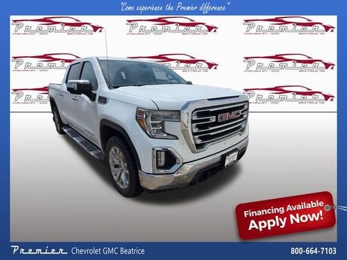 Used 2021 GMC Sierra 1500 SLT w/ SLT Premium Plus Package AWD/4WD image 1
