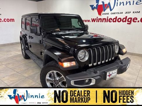 Used 2020 Jeep Wrangler Unlimited Sahara AWD/4WD image 1