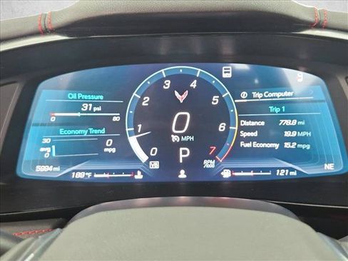 Used 2023 Chevrolet Corvette Stingray Preferred Cpe w/ Stealth Interior Trim Package RWD image 11