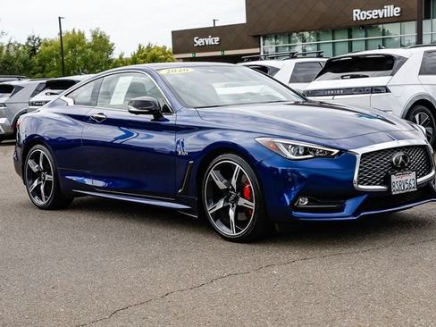 Used 2020 INFINITI Q60 Red Sport 400 w/ Carbon Fiber Package AWD/4WD image 6