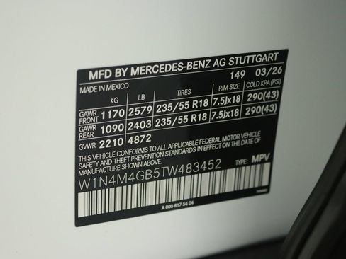 New 2026 Mercedes-Benz GLB 250 image 12