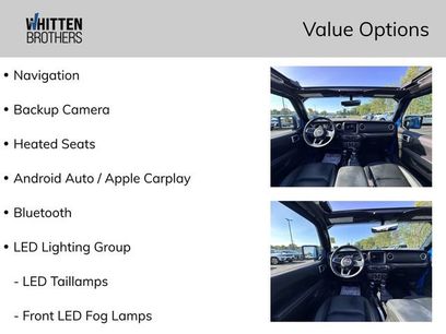 Used 2022 Jeep Wrangler Unlimited Sahara w/ LED Lighting Group