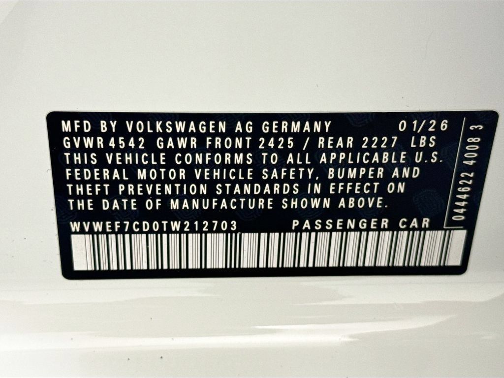 New 2026 Volkswagen Golf w/ Euro Style Package AWD/4WD image 34