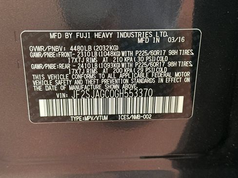Used 2016 Subaru Forester 2.5i Premium AWD/4WD image 37