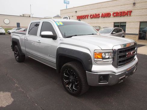 Used 2014 GMC Sierra 1500 SLT w/ SLT Crew Cab Value Package AWD/4WD image 1