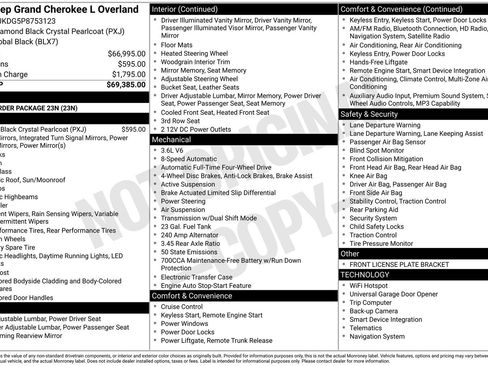 Used 2023 Jeep Grand Cherokee L Overland image 4