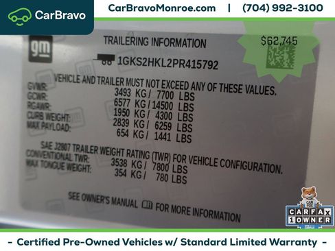 Certified 2023 GMC Yukon XL AT4 w/ AT4 Premium Plus Package AWD/4WD image 55