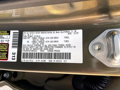 Used 2026 Toyota Tacoma TRD Sport RWD image 55