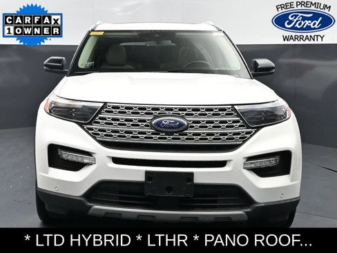 Used 2021 Ford Explorer Limited w/ Hybrid Equipment Group 310A RWD image 2