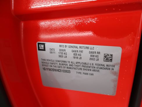 Used 2012 Chevrolet Corvette Grand Sport w/ 3LT Preferred Equipment Group RWD image 45
