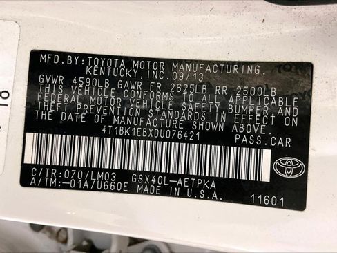 Used 2013 Toyota Avalon Limited FWD image 42