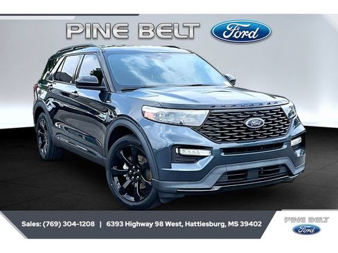 Used 2022 Ford Explorer ST-Line w/ Class IV Trailer Tow Package RWD image 1