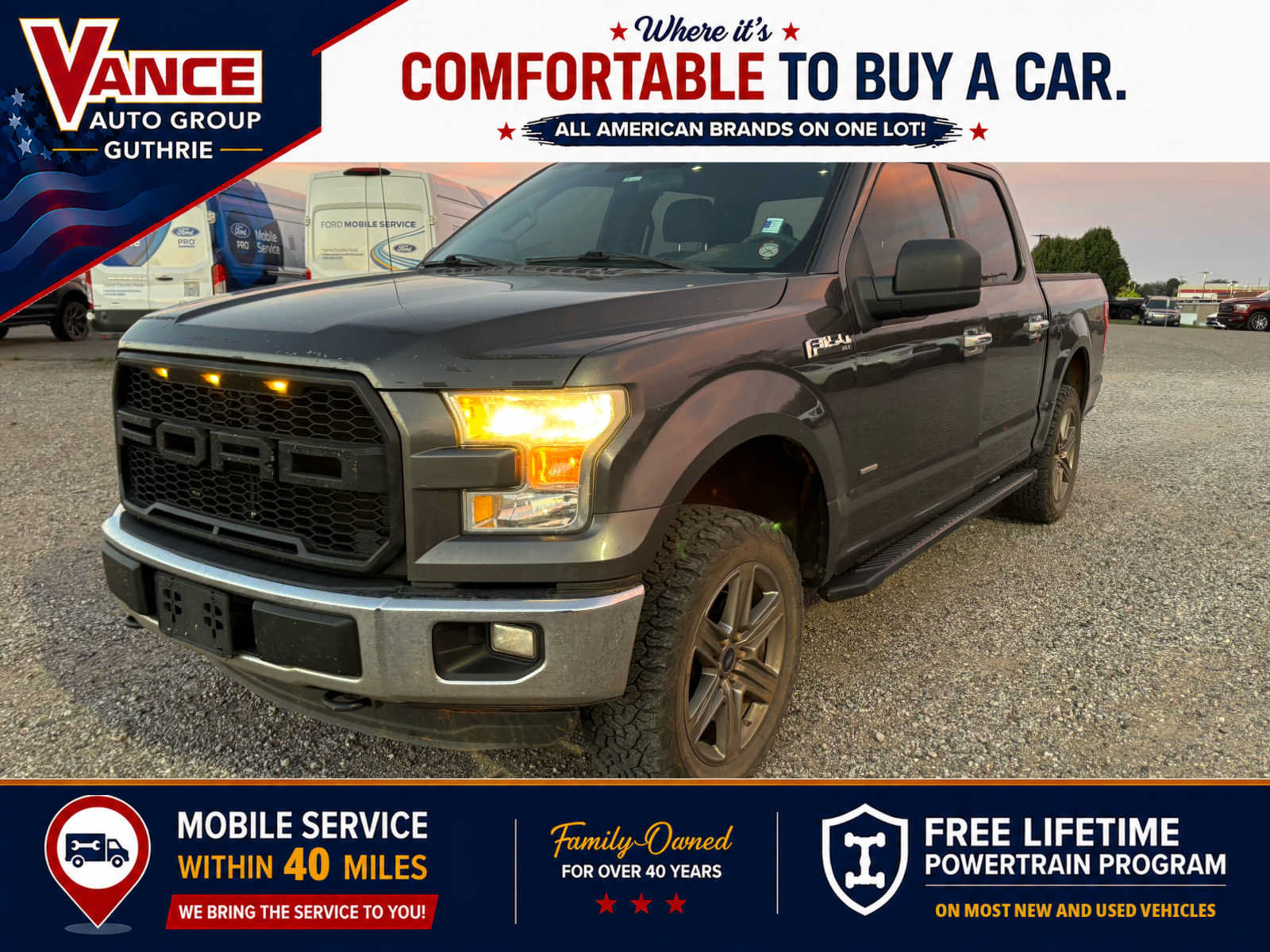 Used 2015 Ford F150 XLT AWD/4WD image 1