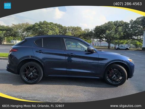 Used 2021 Alfa Romeo Stelvio Ti w/ Nero Edizione AWD/4WD image 6