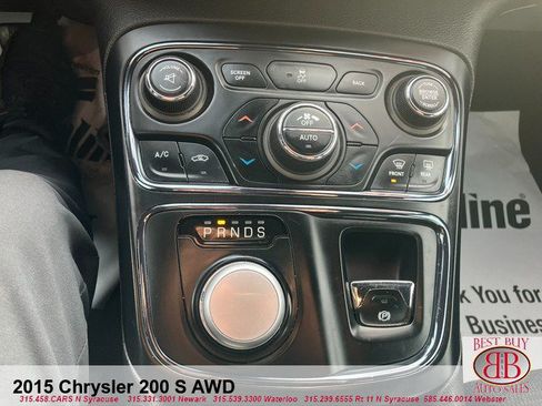 Used 2015 Chrysler 200 S w/ Navigation & Sound Group I AWD/4WD image 16