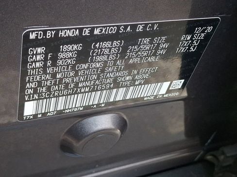 Used 2021 Honda HR-V EX-L image 32