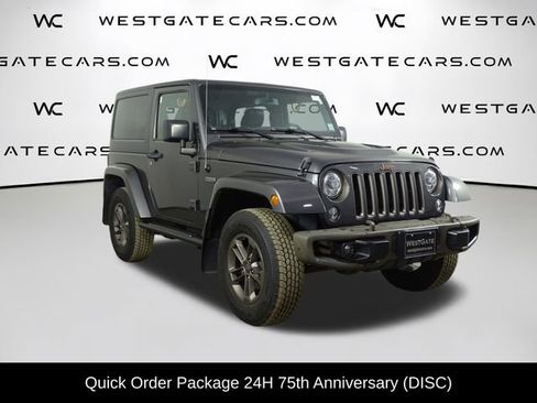 Used 2017 Jeep Wrangler 75th Anniversary image 2