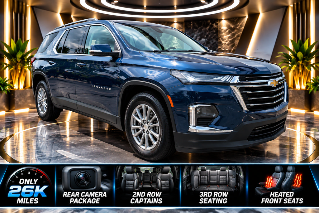 Used 2023 Chevrolet Traverse LT FWD 360° Tour