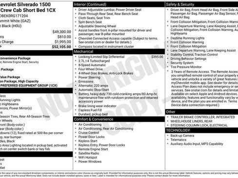 Used 2024 Chevrolet Silverado 1500 Custom AWD/4WD image 6