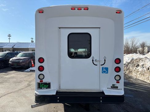 Used 2017 Ford Transit 350 T-350 DRW 138 WB 10360 GVWR w/ Shuttle Bus Prep Package image 10