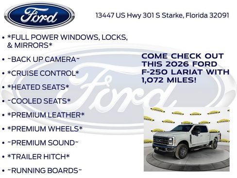 New 2026 Ford F250 Lariat AWD/4WD image 10