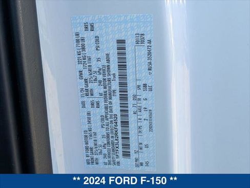 Certified 2024 Ford F150 XLT w/ FX4 Off-Road Package image 25