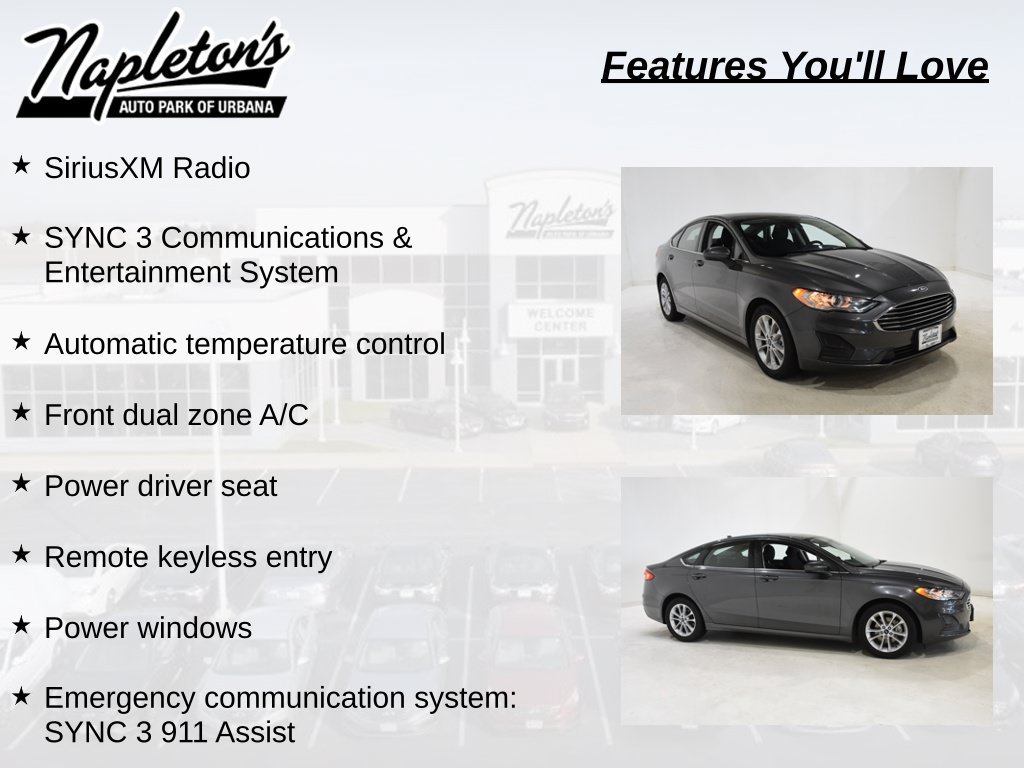Used 2020 Ford Fusion SE FWD image 7