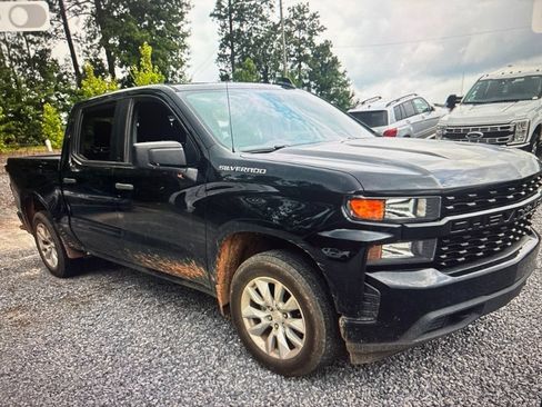 Used 2022 Chevrolet Silverado 1500 Custom RWD image 1