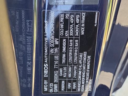 Used 2024 INEOS Grenadier AWD/4WD image 7