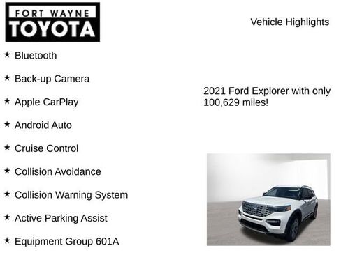 Used 2021 Ford Explorer Platinum w/ Equipment Group 601A AWD/4WD image 8