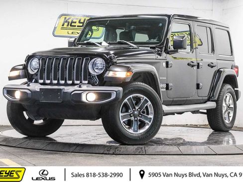 Used 2019 Jeep Wrangler Unlimited Sahara AWD/4WD image 1