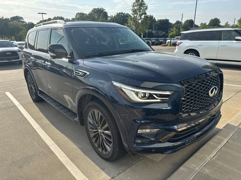 Certified 2021 INFINITI QX80 Premium Select w/ Cargo Package RWD image 5