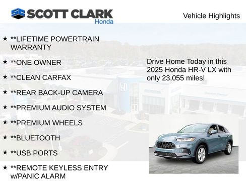Used 2025 Honda HR-V LX image 11