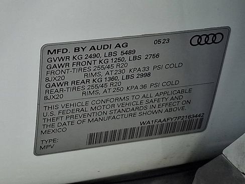 Used 2023 Audi Q5 2.0T Prestige w/ Prestige Package AWD/4WD image 30