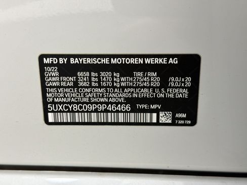 Used 2023 BMW X6 M50i w/ Executive Package AWD/4WD image 26