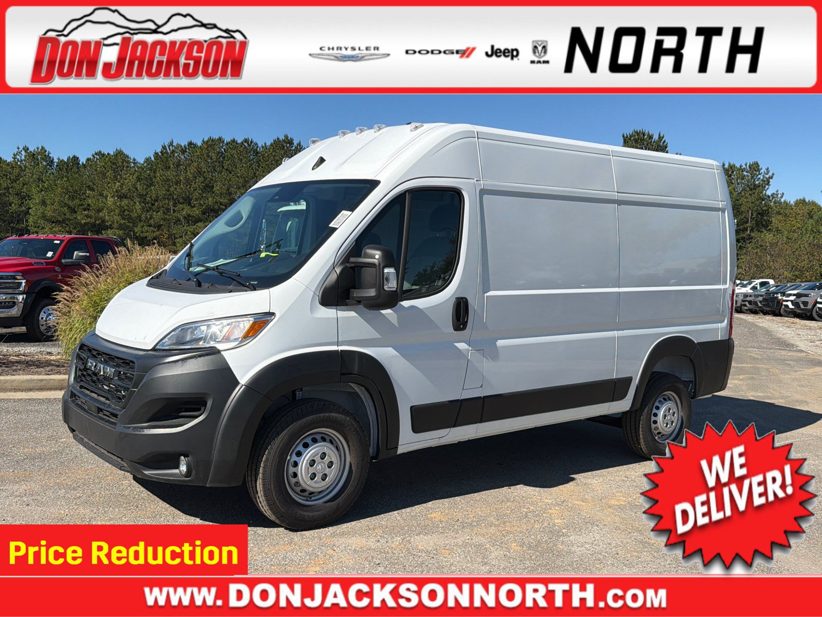 New 2026 RAM ProMaster 1500 w/ Convenience Group FWD image 1