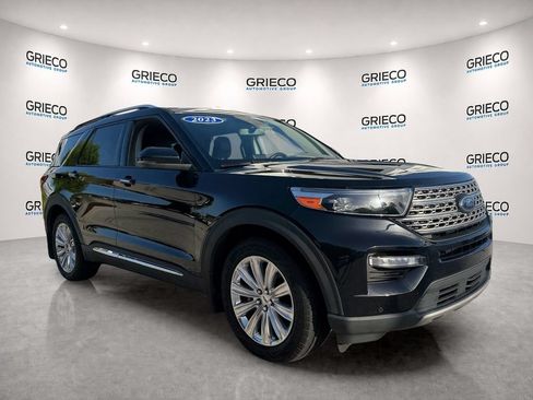 Certified 2023 Ford Explorer Limited w/ Limited Technology Package RWD image 1