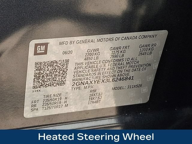 Used 2020 Chevrolet Equinox Premier AWD/4WD image 34