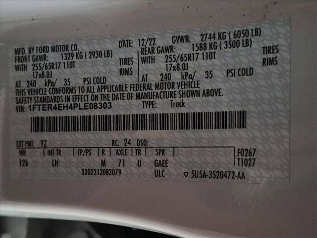 Used 2023 Ford Ranger XLT w/ Bed Utility Package RWD image 15