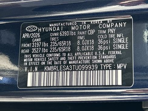 New 2026 Hyundai Palisade SEL AWD/4WD image 32