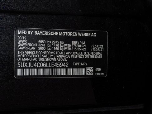 Used 2020 BMW X5 M50i w/ Executive Package image 30