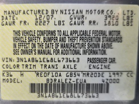 Used 2008 Nissan Sentra 2.0 S FWD image 36