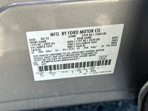 Used 2022 Ford Edge SEL image 55