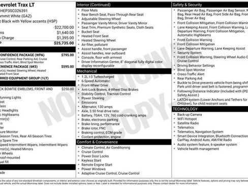Used 2025 Chevrolet Trax LT w/ Driver Confidence Package FWD image 2