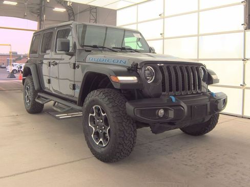 Used 2023 Jeep Wrangler Unlimited Rubicon 4xe w/ Cold Weather Group AWD/4WD image 3