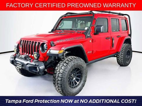 Used 2022 Jeep Wrangler Unlimited Rubicon w/ Steel Bumper Group image 1
