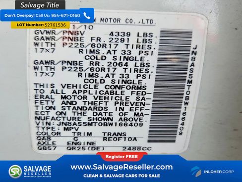 Used 2011 Nissan Rogue SV FWD image 16