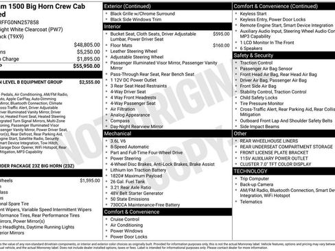 Used 2022 RAM 1500 Big Horn image 38