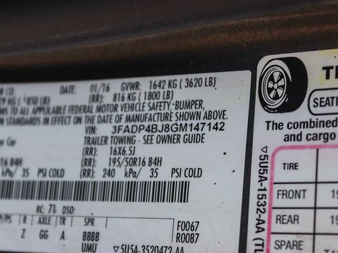 Used 2016 Ford Fiesta SE w/ Equipment Group 201A image 25