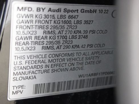 Used 2023 Audi RS Q8 w/ Black Optic Package AWD/4WD image 34